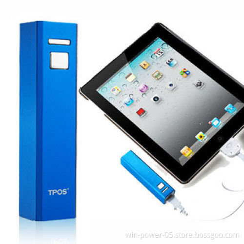 Power Bank, Phone Charger for iPod, 2,200mAh Capacity with 5V DC, 800mA Input, OEM Colors Welcomed